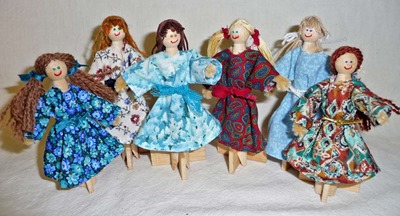 Clothespin-dolls