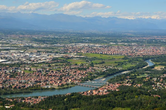 Torino, panorama da Superga