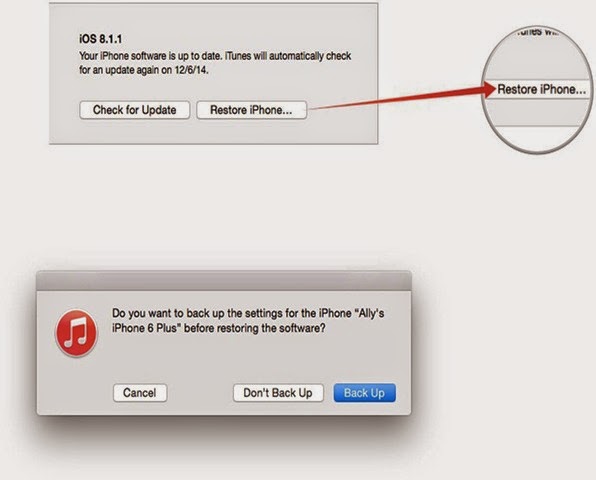 itunes restore your iPhone 3 itunes restore your iPhone 3