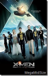 Poster Filme X-Men Primeira Classe