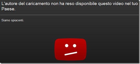 Vedere i video YouTube non disponibile nel tuo Paese Vedere i video YouTube non disponibile nel tuo Paese