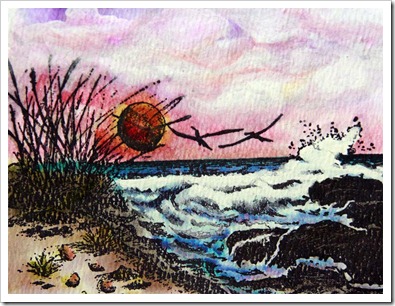 sea coloredA sea coloredA