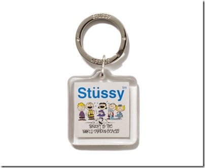 Stussy × Kids Peanuts # 1 Family Keyfob ¥ 998