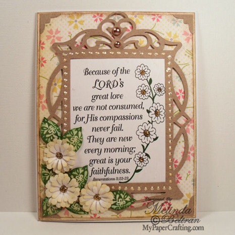 daisy new every morn card-500