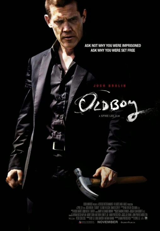 Josh Brolin kalapáccsal Oldboy