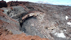 Am Gipfel des Mt. Ngauruhoe (2287 m); Tongariro Northern Circuit, Tag 1.