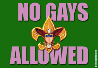 Boy scouts Boy scouts no gays