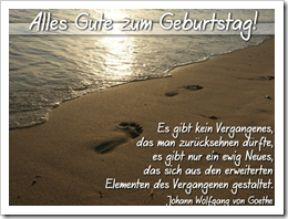 Geburtstag