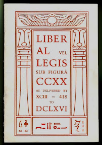 Cover of Aleister Crowley's Book Liber 220 Al Vel Legis The Book Of The Law