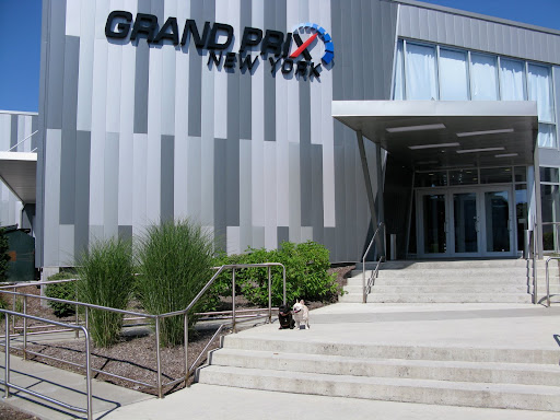Grand Prix New York is located in this very large building.