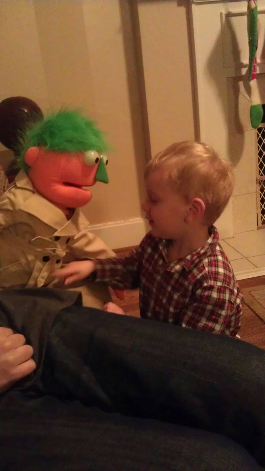 Muppet from aunt Jill and uncle Jeff