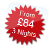 October Half Term Breaks from just £84.00