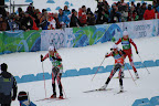 Canadians (team 18) in the transition area