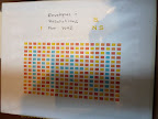 Here's the box of envelopes for the resolution wall. You can see the 