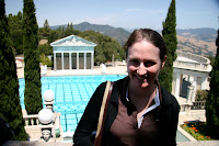 One of the pools at Hearst Castle