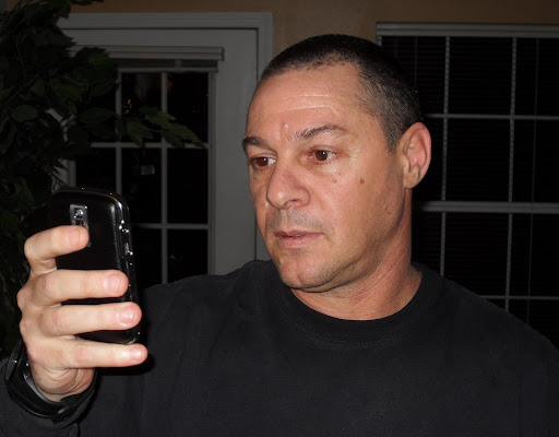 Eylun Porat of Nixa uses his Blackberry to stay in touch with his family in Israel.