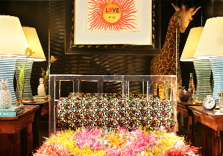 This room had a wild, candy palette. (Harry Heissmann Inc.)