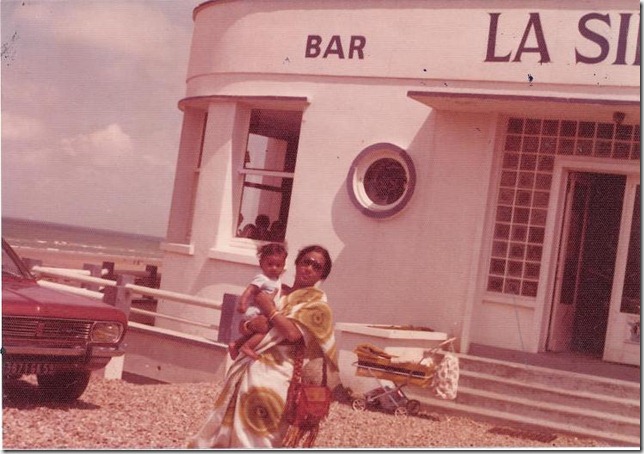 Seaside restaurant at Bolougne, France