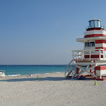 south beach in Miami, United States 