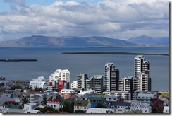 views from the top of the Hallgrimskirkja