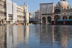 Flooding in Piazza San Marco