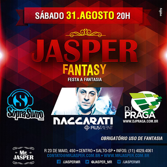 Festa a fantasia Jasper Fantasy Festa a fantasia Jasper Fantasy