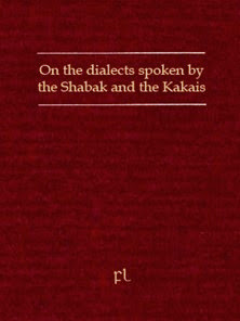 On the dialects spoken by the Shabak and the Kakais Cover