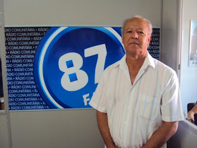 O carisma do culinarista Pedro Geraldo da 87FM.