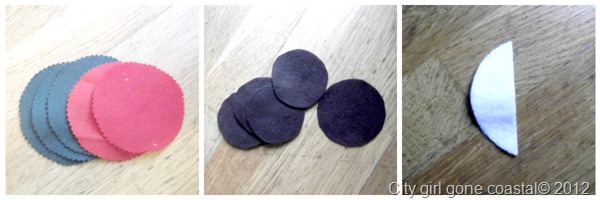 felt pieces
