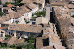 Montpeyroux vu du ciel