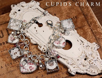 My bridal gown lace braceletCupid 39s Charm