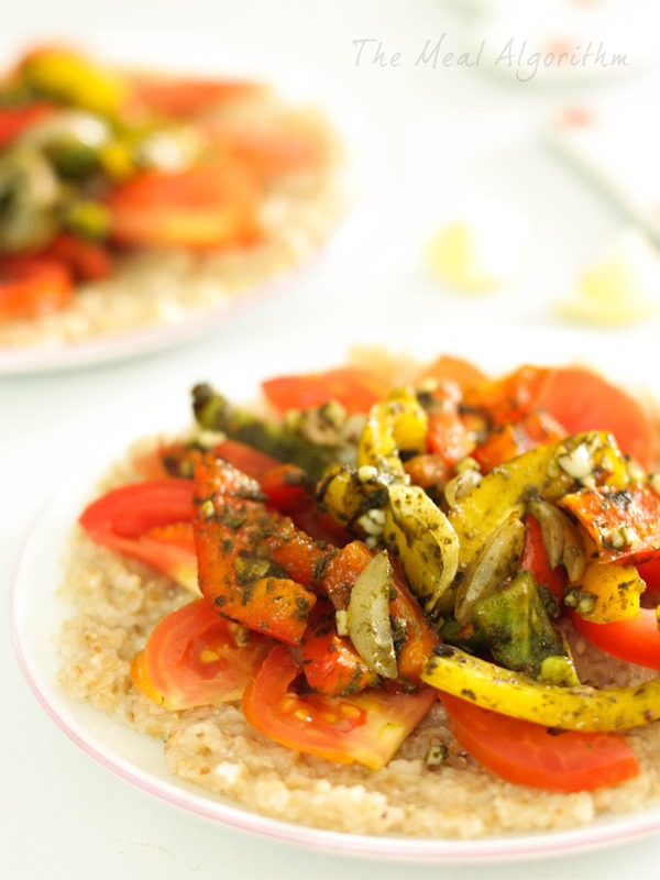 Roasted Vegetables with Broken wheat