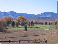 golf course view