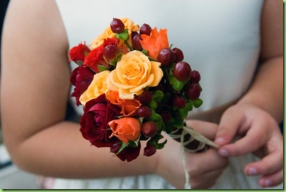 Flower girl bouquet