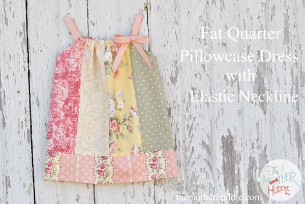 fat quarter pillowcase dress
