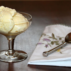 Jasmine Tea-Scented Orange Sherbet