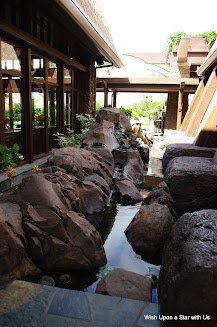 landscaping off the main lobby