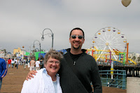 Rosey and Gerrod at Santa Monica