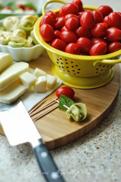 assemble Tortellini skewers.jpg Assemble Tortellini skewers