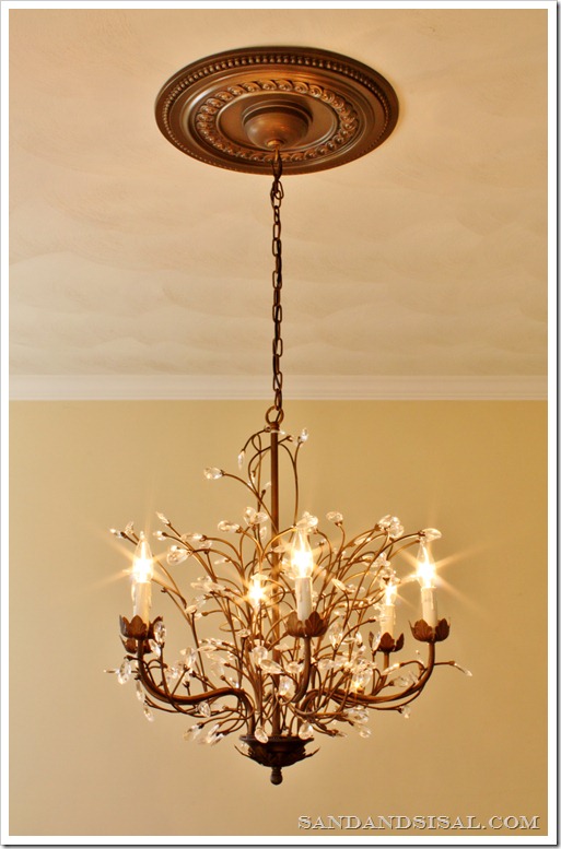 Painted Ceiling Medallion