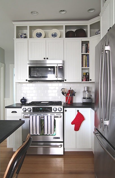 build up cabinets to ceiling