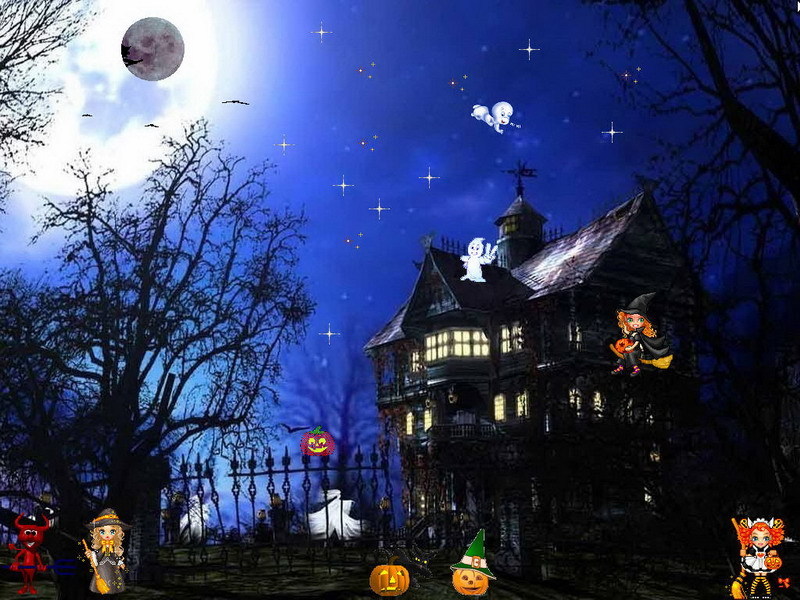 Halloween Gosts And Witches, Halloween