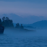 Foggy Sunrise / North Shore of Lake Superior in MN.