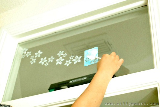 Painting Mom and Dads Window