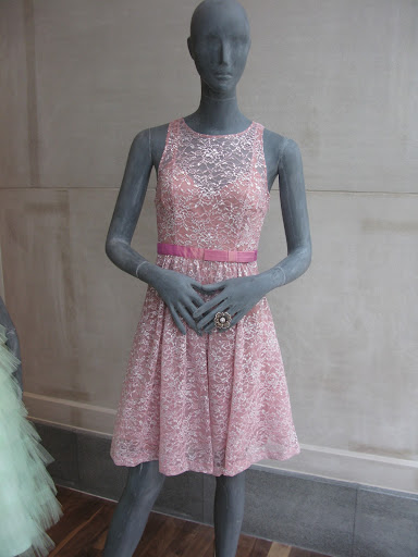 Pretty in pink lace