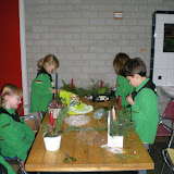 Kerststukjes maken
