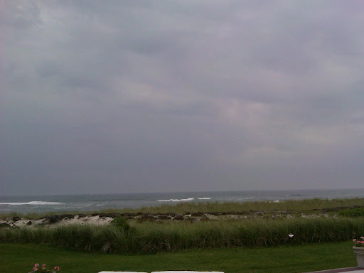 A view of the beach just outside the house we rented for our shoot. A view of the beach just outside the house we rented for our shoot.