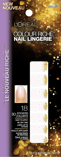 Do you have a gold band? Accent it with these glamorous gold flecks.