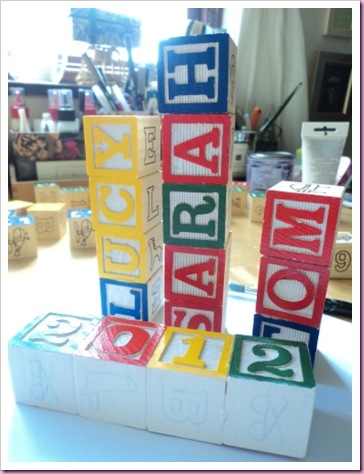 Alphabet Block Names