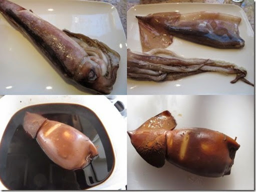 Squid rice composit Squid rice composit